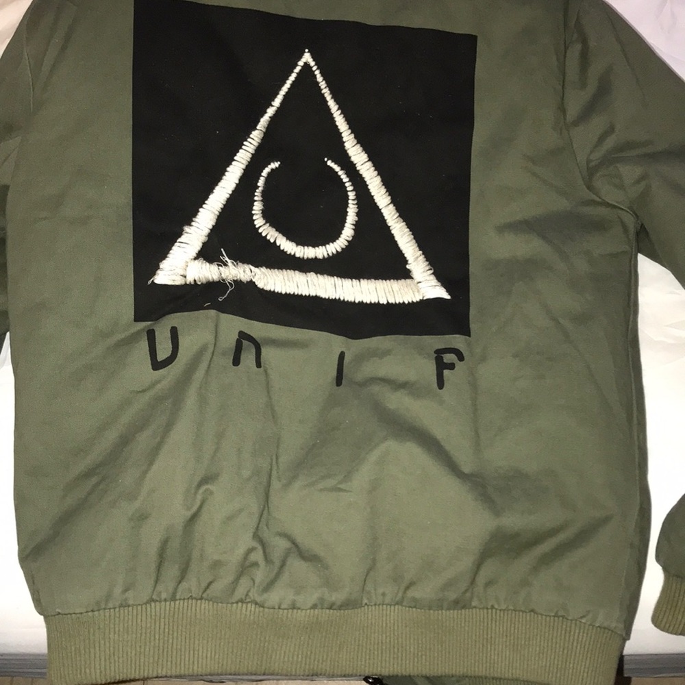 UNIF Green Bomber Jacket
